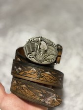 Very Rarely Vintage Belt 70 s Buckles Of America. American Flag, Liberty  Eagle
