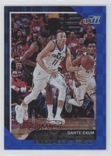 2018-19 Panini NBA Hoops Blue Checkerboard /75 Dante Exum #140 3c7
