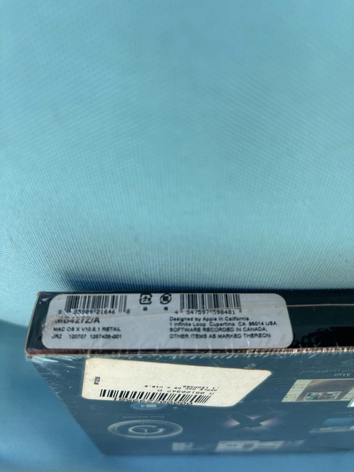 Apple Mac OS X Leopard Version 10.5 Install DVD MB427Z/A New Sealed - Image 4 of 4