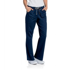 Landau All Day Women's Three Pocket Full Elastic Waist Cargo Scrub Pant