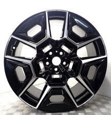 BMW XM G09 22" FRONT BLACK DIAMOND CUT ALLOY WHEEL 1543987 (R1-H)