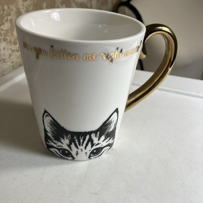 2016 Tri-Coastal Design Coffee Mug Are You Kitten Me Right Meow?