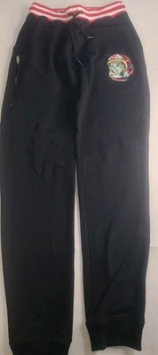 Billionaire Boys Club Sweatpants Men Medium Joggers Helmet Logo Tapered Lounge 