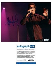 Huey Lewis Signed Autographed 8x10 Photo The News ACOA