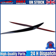 Gloss Black Headlight Eyebrow Eyelid Cover For BMW 1 Series F20 F21 2015-19 LCI