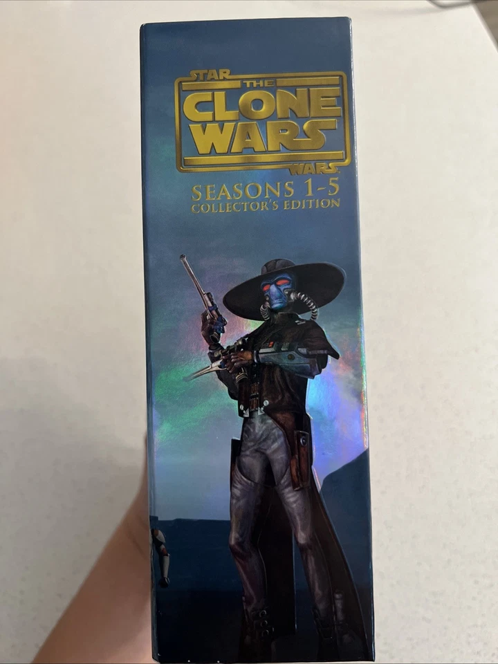 STAR WARS: THE CLONE WARS - SEASONS 1-5 COLLECTOR'S EDITION DVD BOXED SET Foto 2 de 4