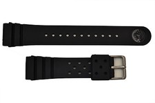 Rubber Watch band STRAP For SEIKO Divers Z-22 STRAP Watch with 2 pin 22mm heavy