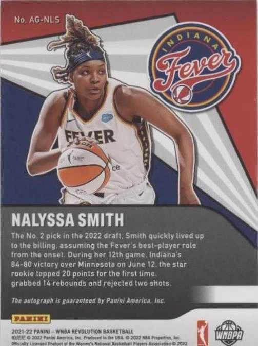 2022 Panini Revolution WNBA - NaLyssa Smith #AG-NLS