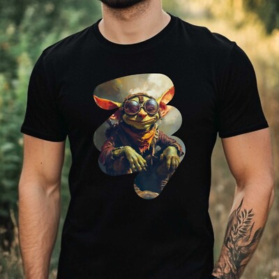 Mens Goblin Sunglasses Print Cotton T-Shirt Size XS to 5XL