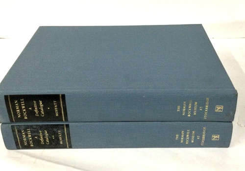 Norman Rockwell A Definitive Catalogue Vol 1, 2 Signed Laurie Norton Moffat 1986 - Imagen 11 de 16
