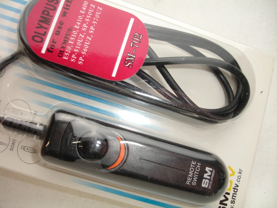 sm-702 Wired Remote Switch for Olympus e520 e510 e410 e400 sp-510uz sp-550uz - Image 3 of 4
