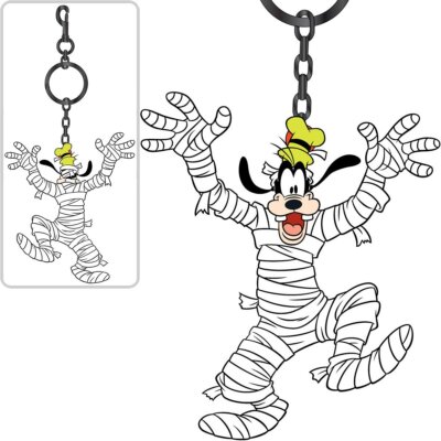 Loungefly Goofy Mummy Halloween Keychain New