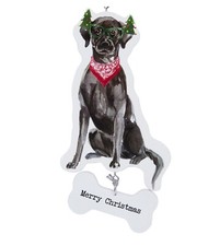 Holiday Time Part Time Reindog Christmas Tree Ornament