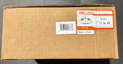 Hikvision RCM-1 White In-Ceiling Mount Bracket for Network Dome Cameras *Used*