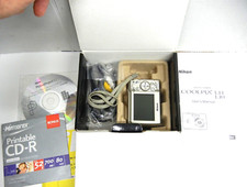 Nikon COOLPIX L11 6.0 MP Digital Camera 3x Optical Zoom 2.4" LCD Silver