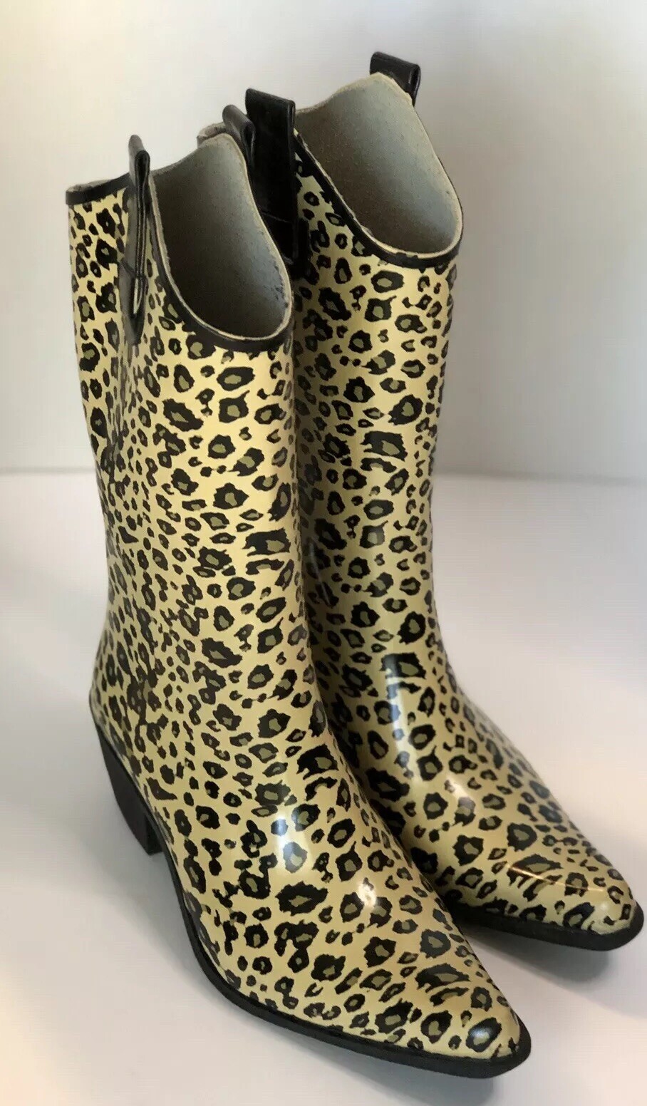 pointed rain boots
