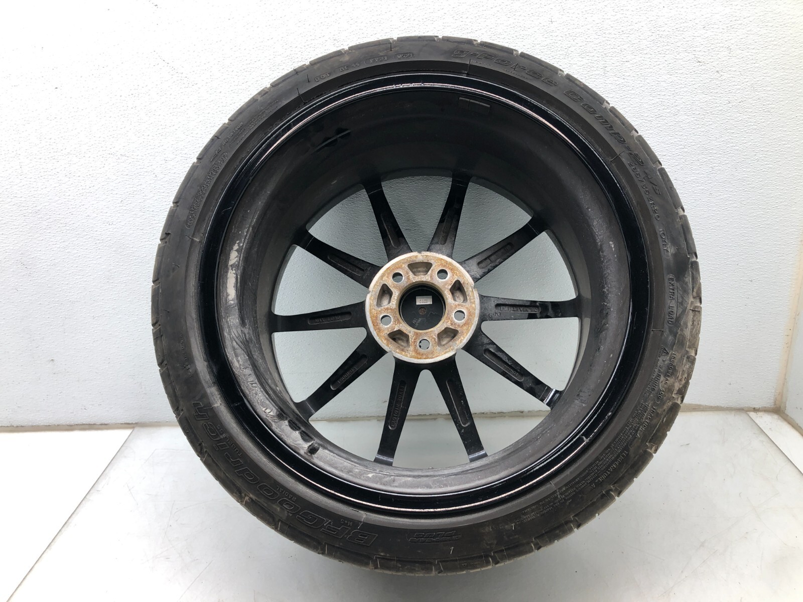 2014-2020 MASERATI GHIBLI S Q4 REAR WHEEL RIM TIRE 20" 20x11 OEM BLAQUE DIAMOND.