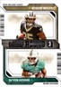 2023 Panini Contenders - Round Numbers #16 De'Von Achane, Kendre Miller (RC)