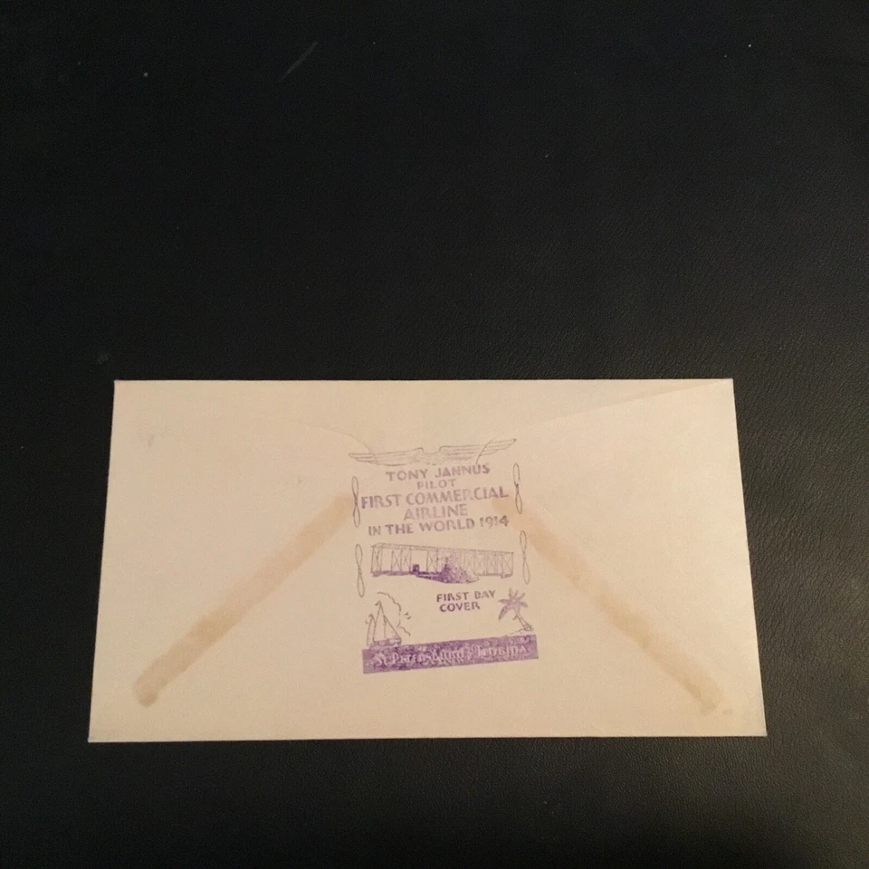 FDC 1938#C23-49 STAEHLE CACHET UNITED STATES AIR MAIL 1918- 1938 6cent STAMP USA - Image 2 of 2