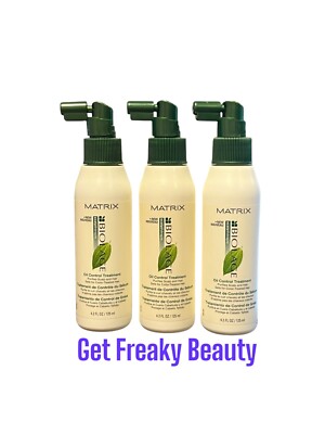 3 PACK. 4.2 oz. Matrix Biolage Scalptherapie Oil Control Treatment. 125m. NEW.