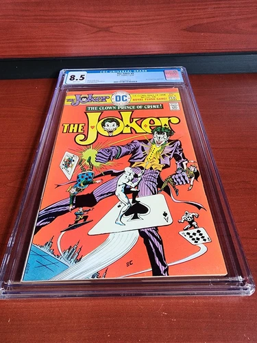 EXCELLENT!  The Joker #5 1976 1st Ace of Spades D.C. Comics CGC 8.5 GRADED