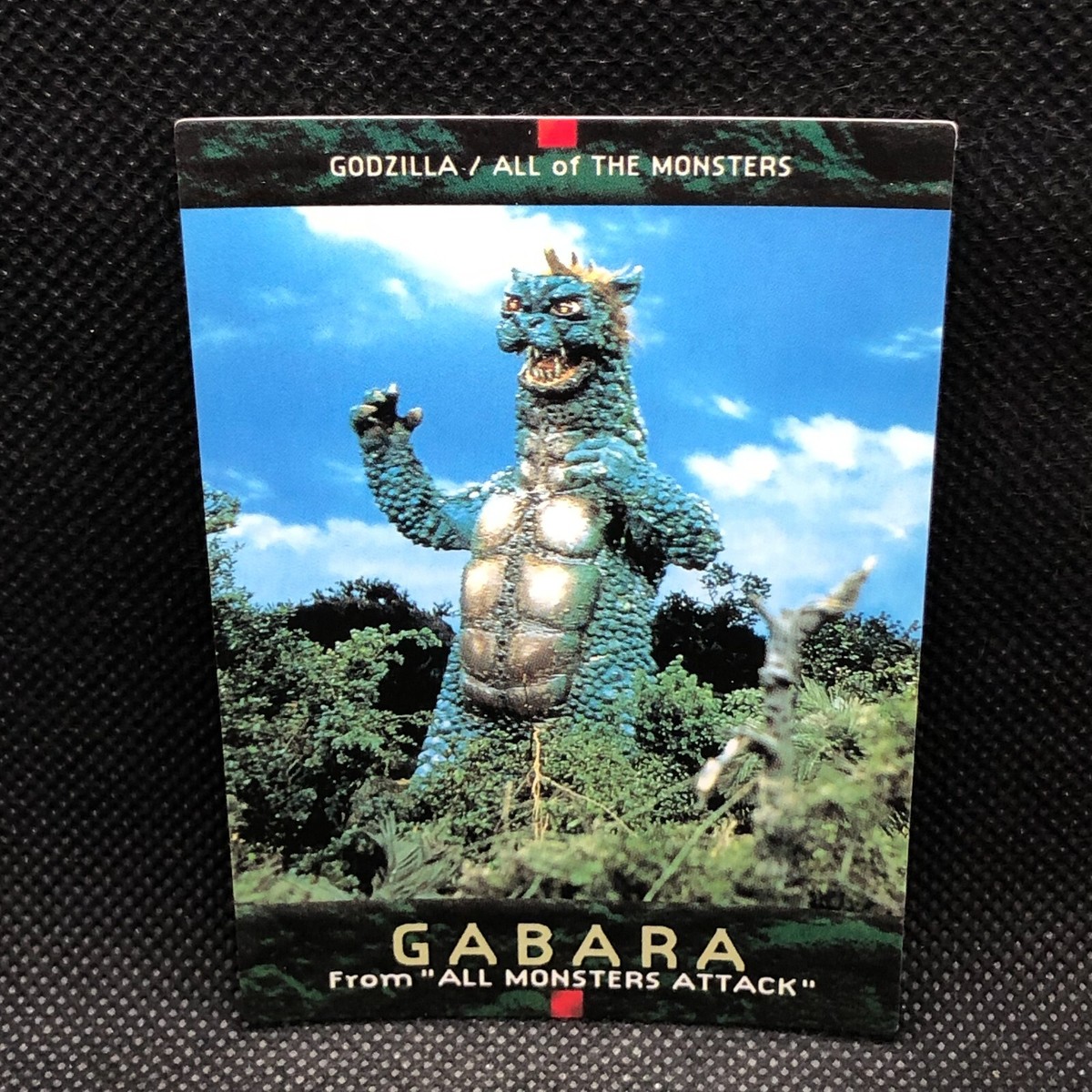 Gabara Godzilla Card TCG No.28 Toho Movie BANDAI 1996 1ST Japanese