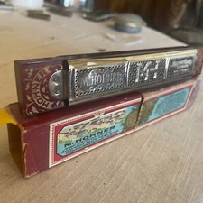 Vintage M. Hohner Marine Band Tremolo Harmonica - Made in Germany Original Box