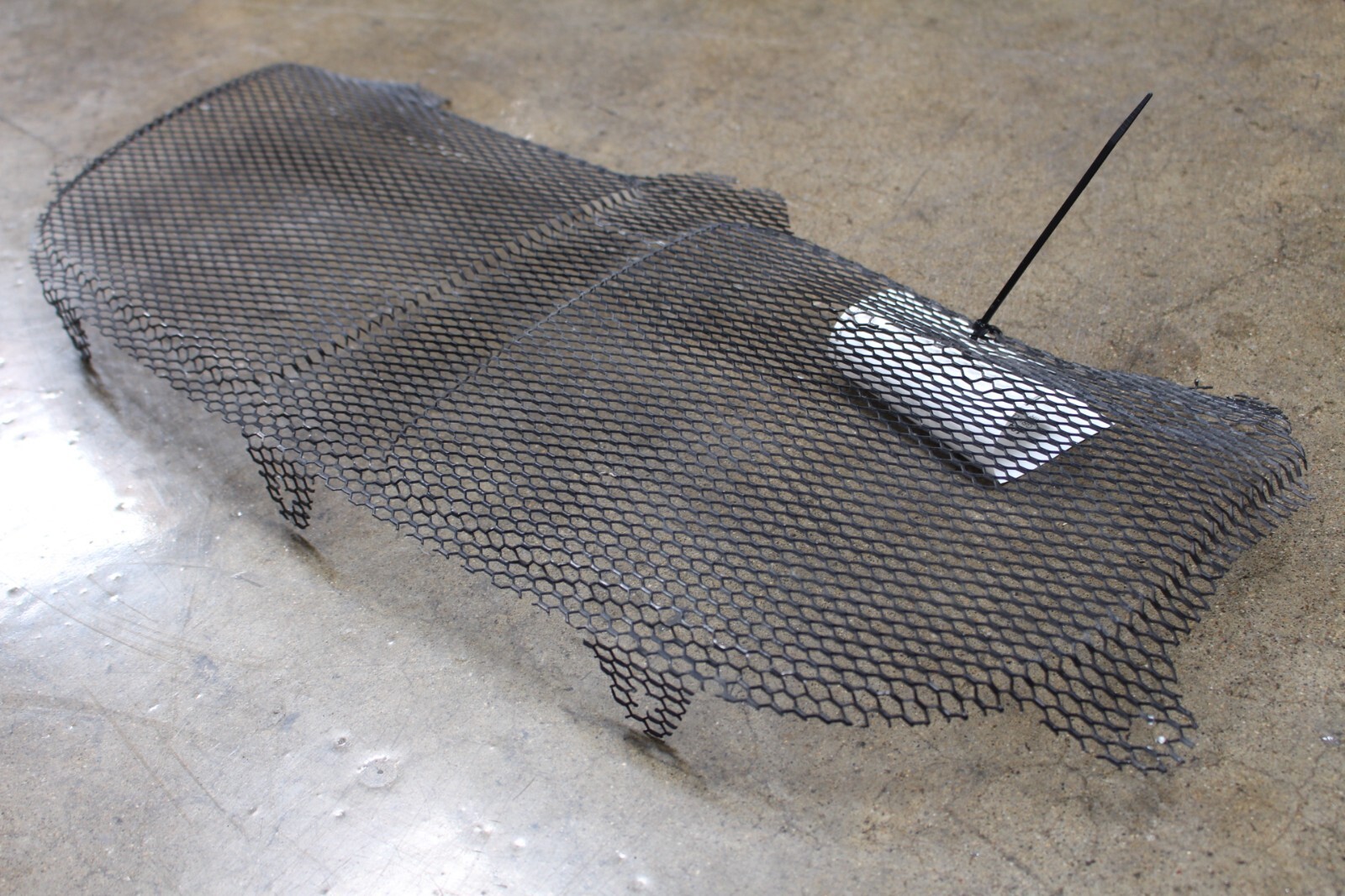 Ferrari 456 M, Rear Bumper Intake Grille, Dmg, Used, P/N 65411100