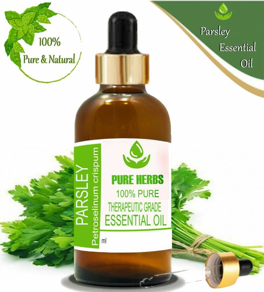 Pure Herbs Parsley 100% Pure & Natural Petroselinum crispum EssentialOil