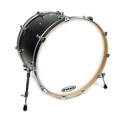Evans 20'' Coated White EQ3 Resonant Bass Drumhead