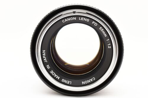 *Casi Como Nuevo* Lente Canon FD 55mm F1.2 Cromo Nariz “O” MF de Japón #3958 - Imagen 3 de 12