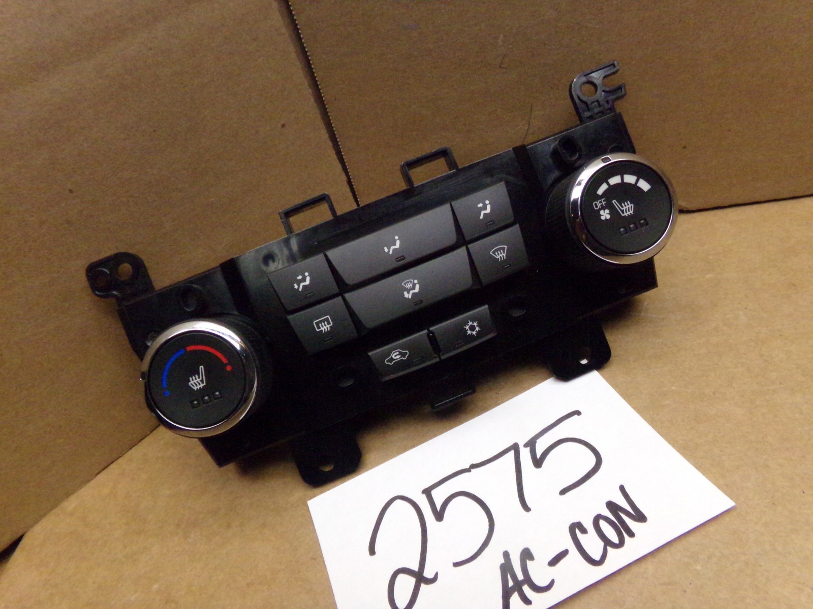 11 12 13 14 Chevrolet Cruze AC and Heater Control Used Stock #2575-AC 
