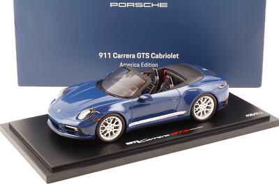 1:18 Spark Porsche 911 (992) Carrera GTS Cabriolet America Edition