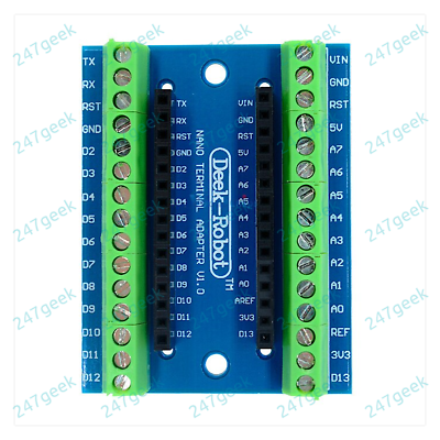OPEN-SMART Easy IO Shield per Nano Easy-plug Scheda di espansione modulo sensore presa XH colorata da 2,54 mm per Arduino Nano