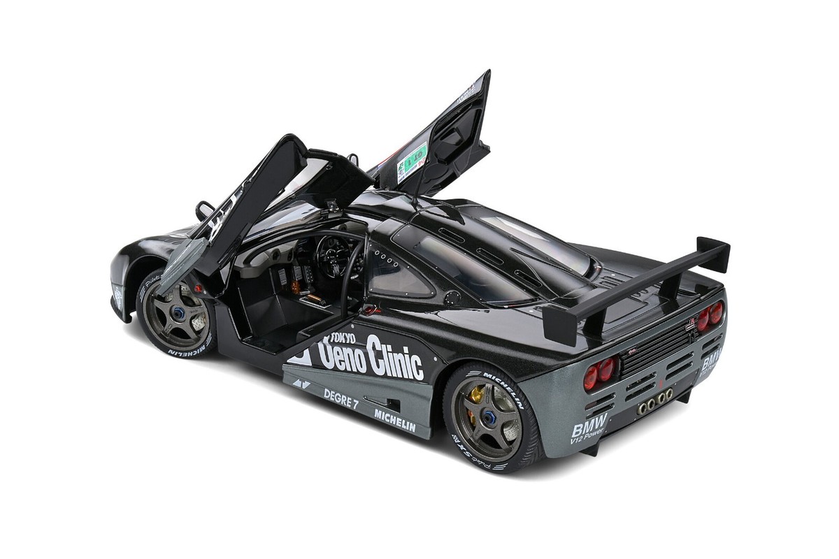 ミニチャンプス1/18 McLaren F1 GTR Mini Car 1/18 Mclaren F1 Gtr Short Tail Yellow Solido