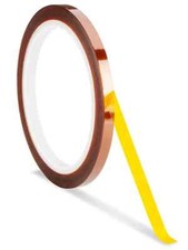 1/4" 1mm Thick Kapton Tape  36 Yards  Amber Color  New  Naikos