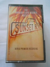 Sunset Boulevard World Premiere Recording Double Cassette Tape