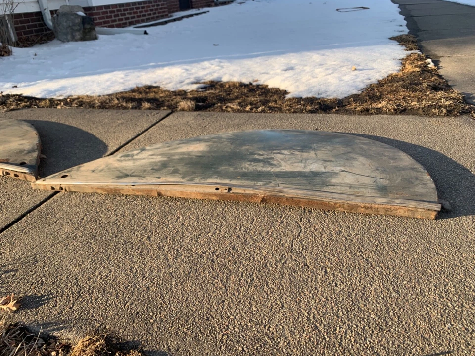 1938 1939 年?? 林肯? Zephyr 后挡泥板裙原装一对尾匕 — 第 4/4 张图片