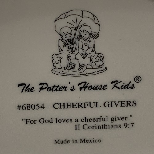 CHEERFUL GIVERS The Potter's House Kids Figurine Holiday Christmas Tree # 68054 - Picture 6 of 6