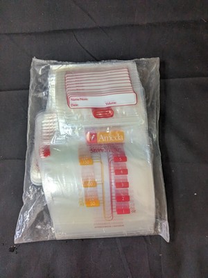 Ameda Store N Pour Breast Milk Storage Bags 40 Sealed NWOB