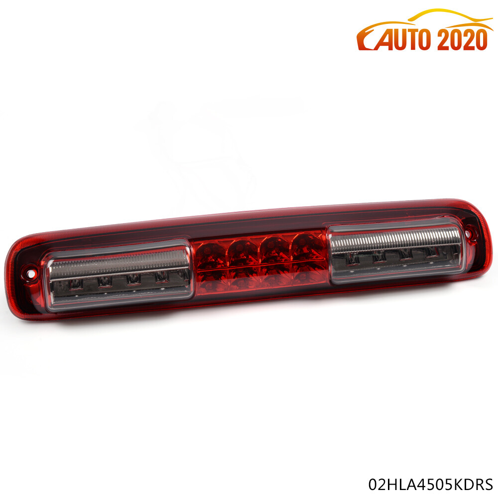Smoke/Red LED 3rd Brake Light Cargo Lamp for 1999-2006 Chevy Silverado GMC Sierra
