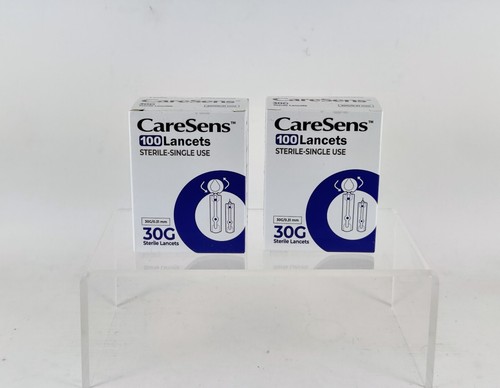 CareSens N 30G Lancets x 2 Boxes (Total 200) --100 % Genuine-- RRP £20.00