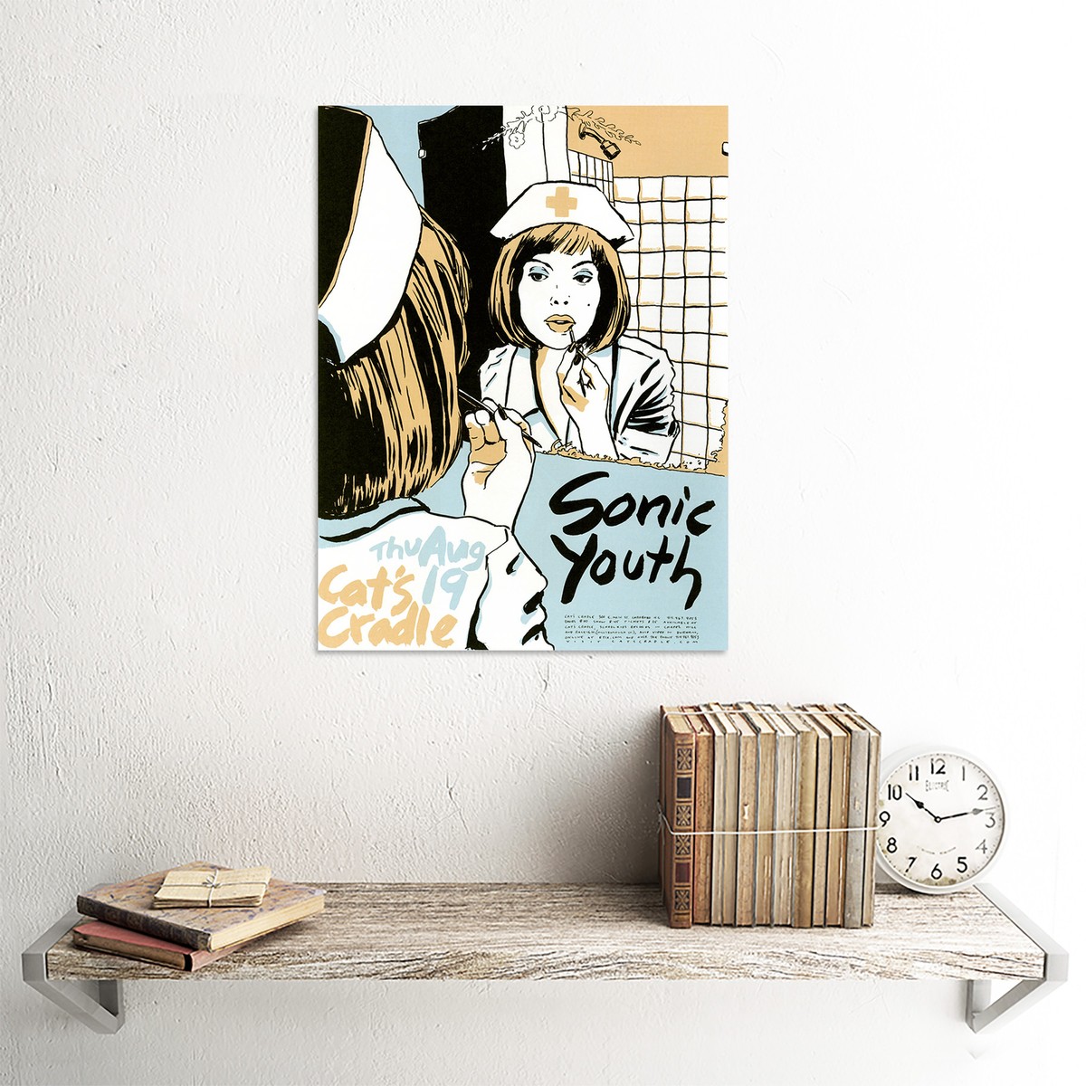 Sonic Youth アートブック Sonic Youth Cross Stitch Pattern Goo Album Cover Art PDF