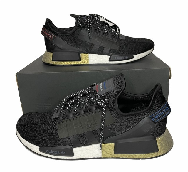 Size 11.5 - adidas NMD R1 V2 Metallic Gold 2019 for sale online | eBay
