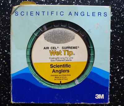 Scientific Anglers nasse Spitze Air Cel Supreme verpackt plus Papiere USA