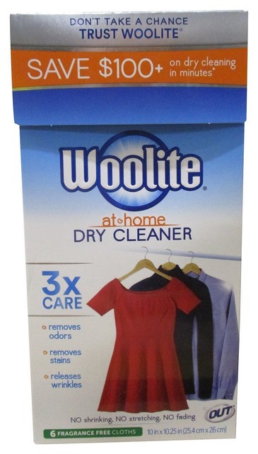 woolite home dry cleaning kit