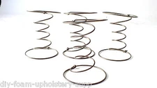 Upholstery double cone springs 9 10 12 gauge seat back springs any size quantity