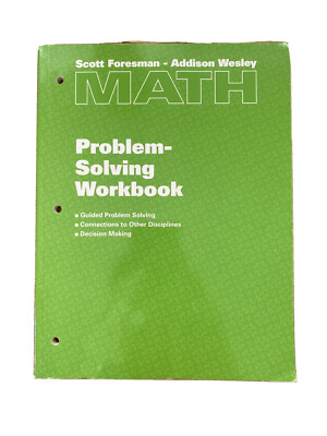 Problem-Solving Workbook by Scott Foresman (1997, Paperback) BRAND NEW!