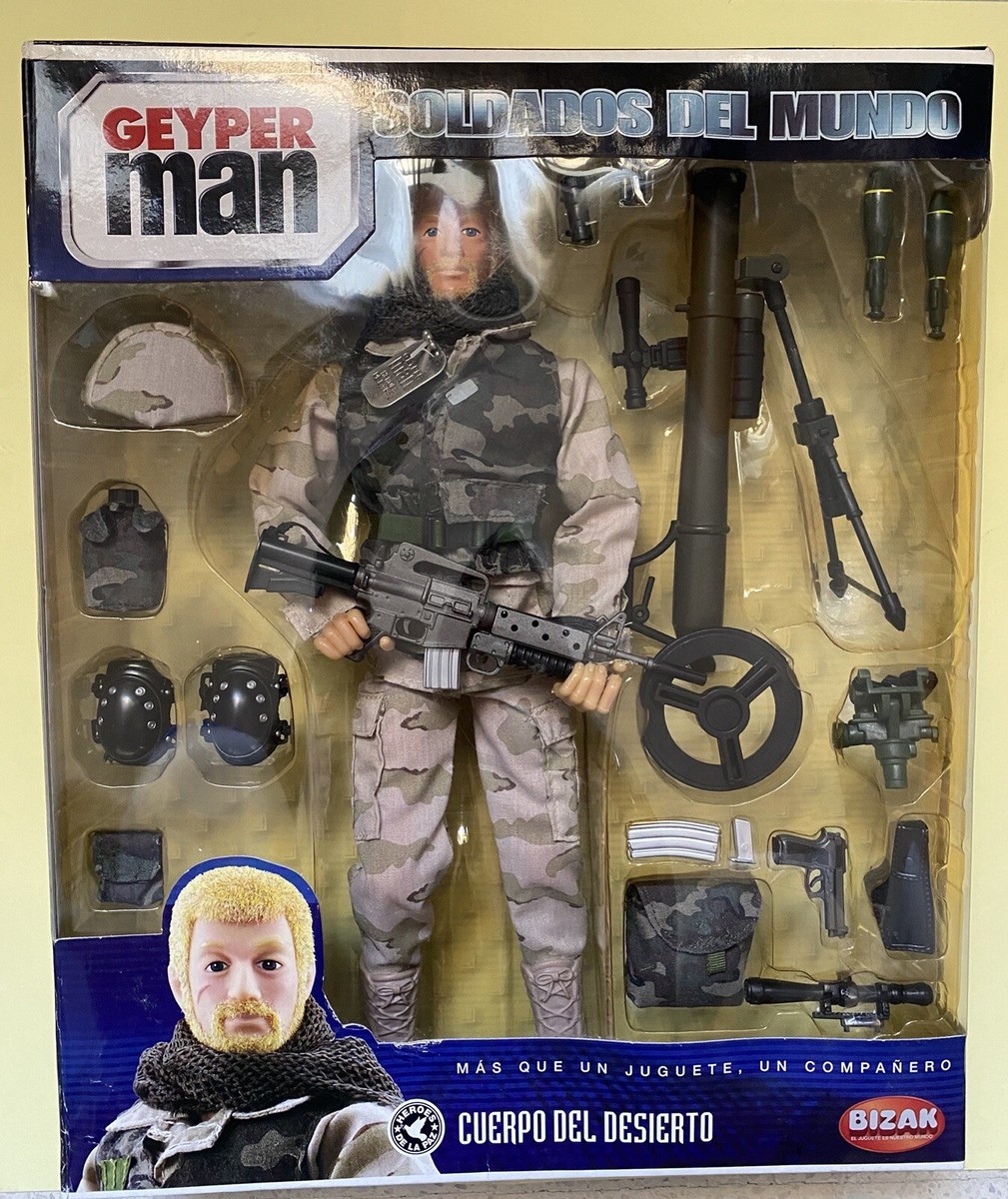 Geyperman Soldados Del Mundo Cuerpo Del Desierto Juguetes