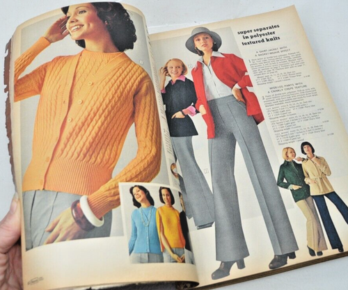 Vintage Sears Catalog 1973 FALL AND WINTER Fashion | eBay
